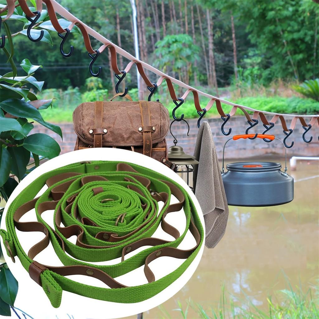 Camping Lanyard Outdoor Accessories Campsite Storage Strap for Hiking Picnic