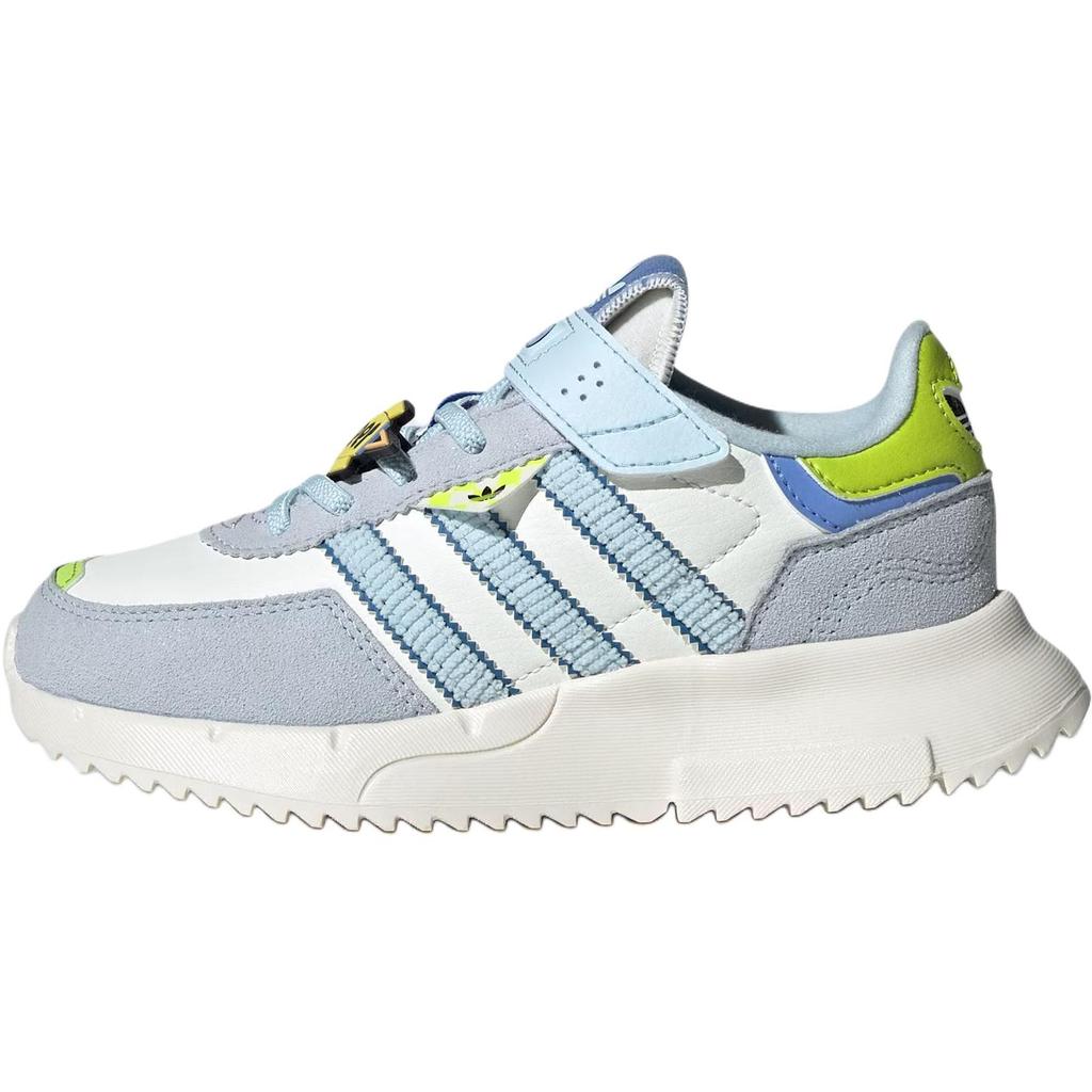 adidas Disney X Originals Retropy F2 CF EL C Toy Story Comfort Classico Scarpe Casual Basse Scarpa da Ginnastica per Bambini Bianco Blu JS2472