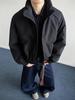 American-Style Waterproof Stand-Up Collar Coach Jacket - Cotton Winter Windbreaker for Couples