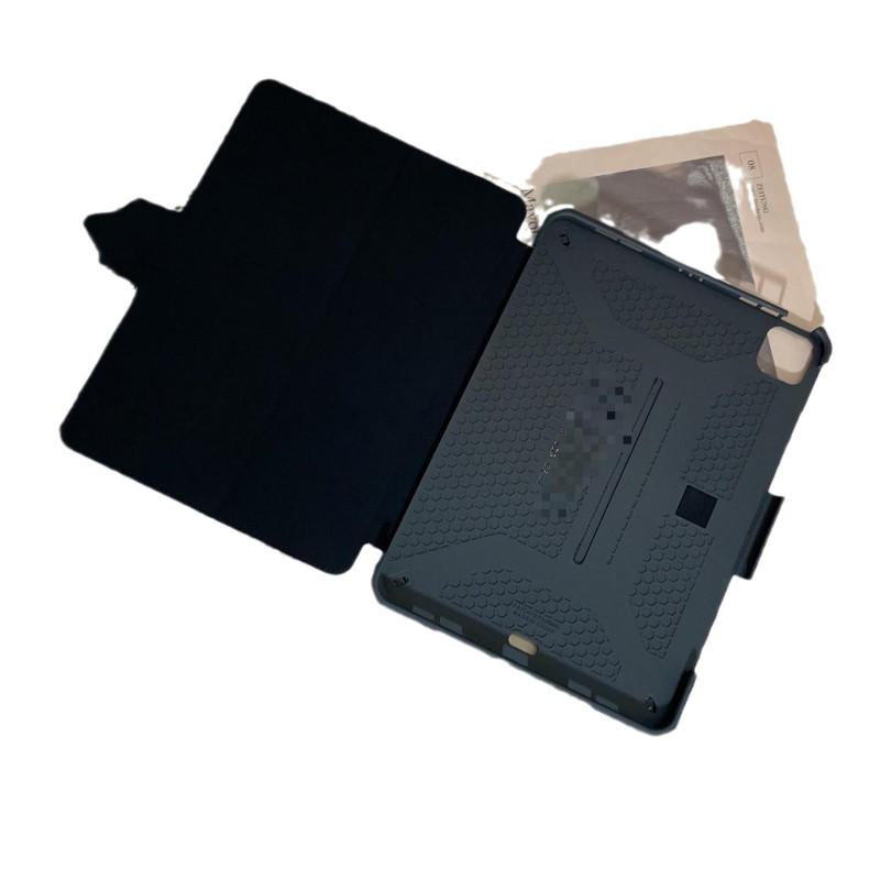 Shockproof Hard Case IPad 11-inch 11th Gen With Magnetic Sleep/Wake Anti-Scratch Fingerprint Resistant Cover In Black Red