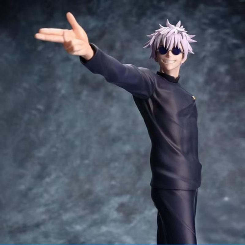 Jujutsu Kaisen Anime Figure The Strongest Gojo Satoru Geto Suguru Battle Scene Model Collection PVC Toy Decoration Birthday Gift