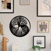 Baum des Lebens Wandkunst, Baum des Lebens Ying Yang Metall Wandkunst, Metall Wandkunst Innendekoration, Home Office Wand Wohnzimmer