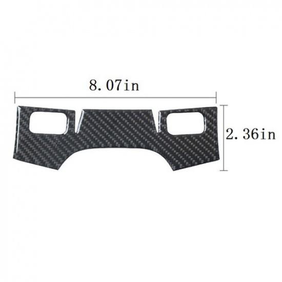 For Honda Accord 08-12 Carbon Fiber Interior Gear Shift Panel Frame Cover Trim