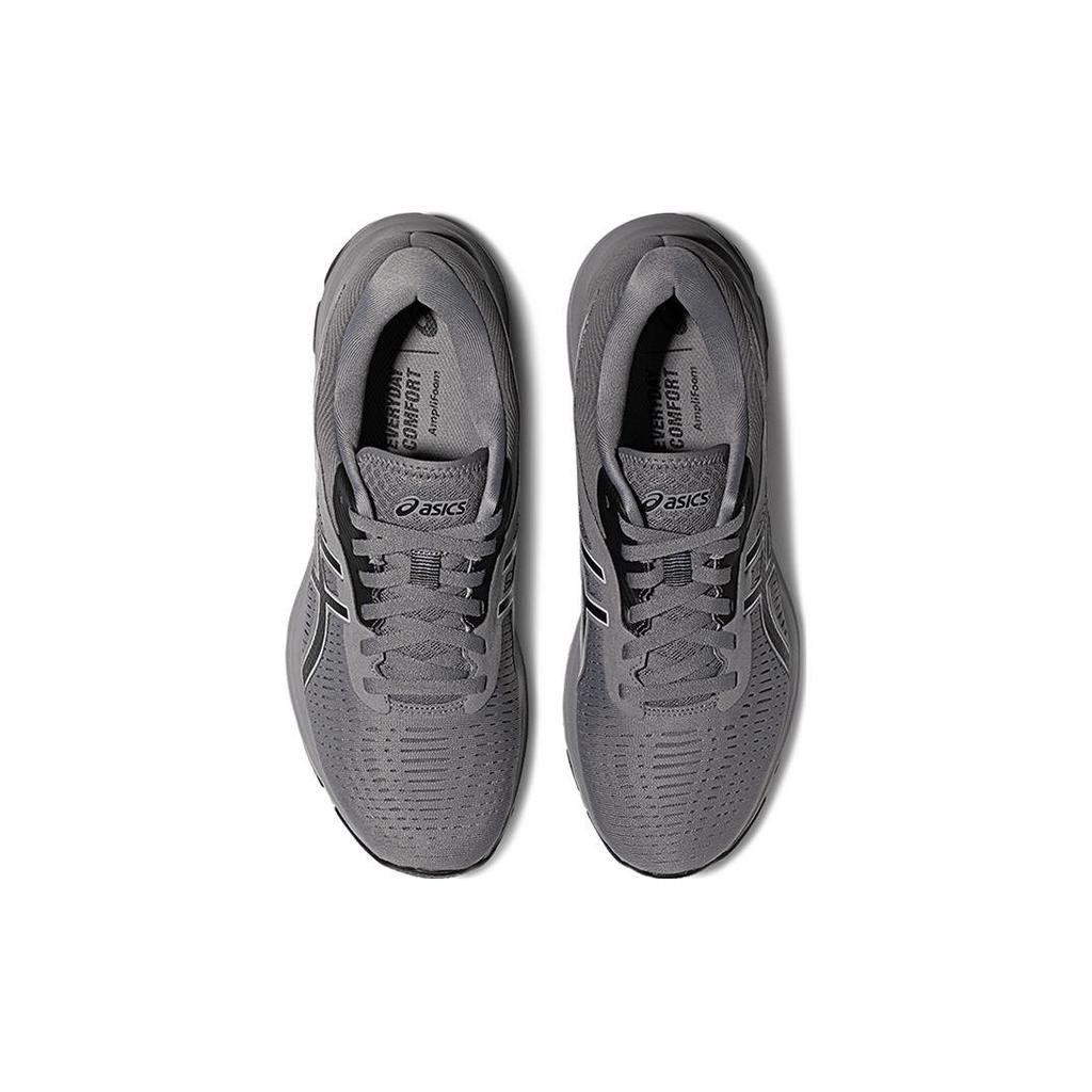 Asics Gel-Pulse 12 Comfortable Mesh Synthetic Leather Cushioning Durable Low-Top Training Running Shoes Men sneaker Dark-Gray 1011B729-020