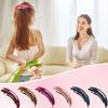 Fermaglio per Capelli Stiloso Oversize Trendy Clip Laterale Coda di Cavallo Dolce Semplice Trendy Dolce Realistico Foto Props