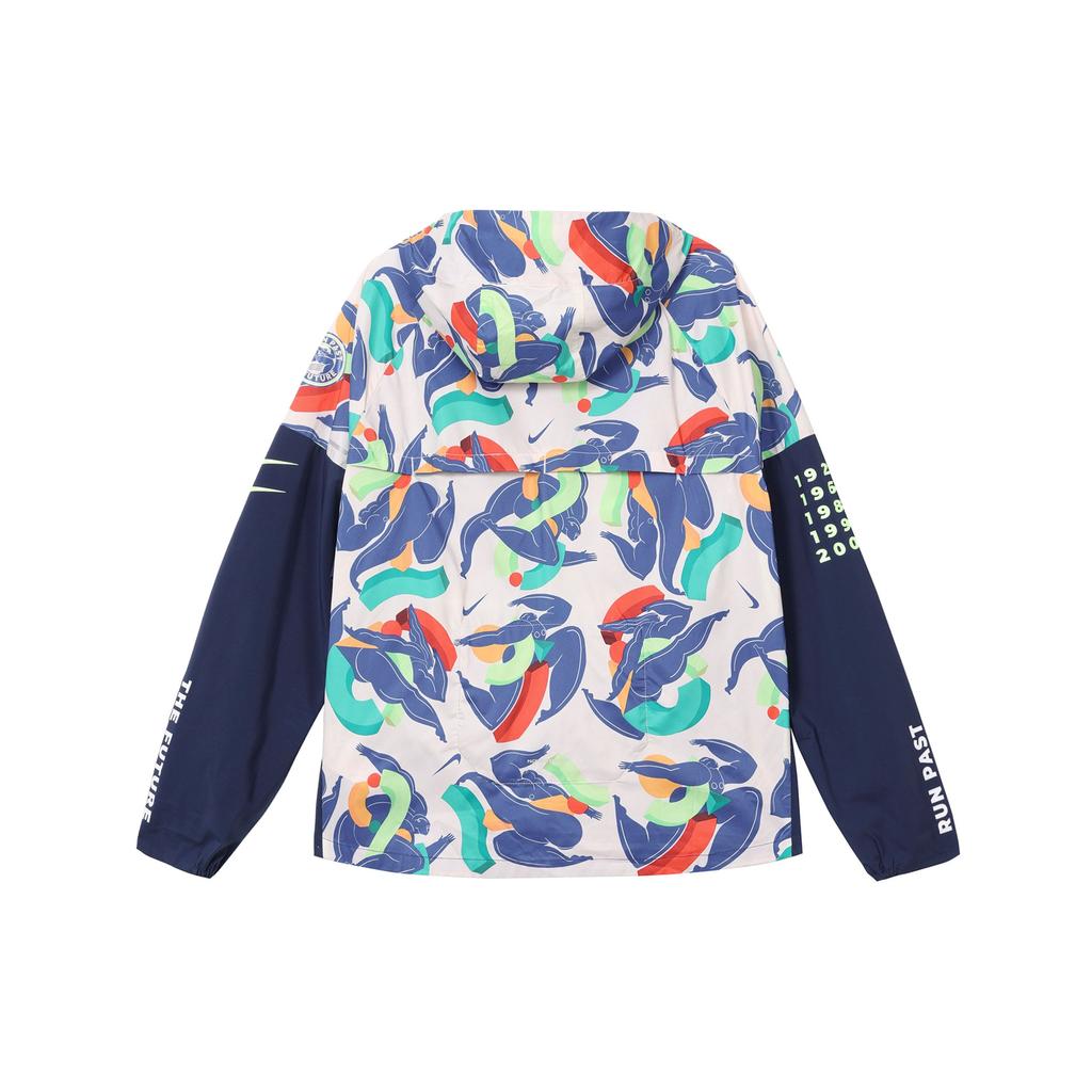 Nike X Kelly Anna London Collab Windrunner A.I.R. Casual Running Packable Hooded Jacket Men Outerwear Space-Blue CZ9206-008