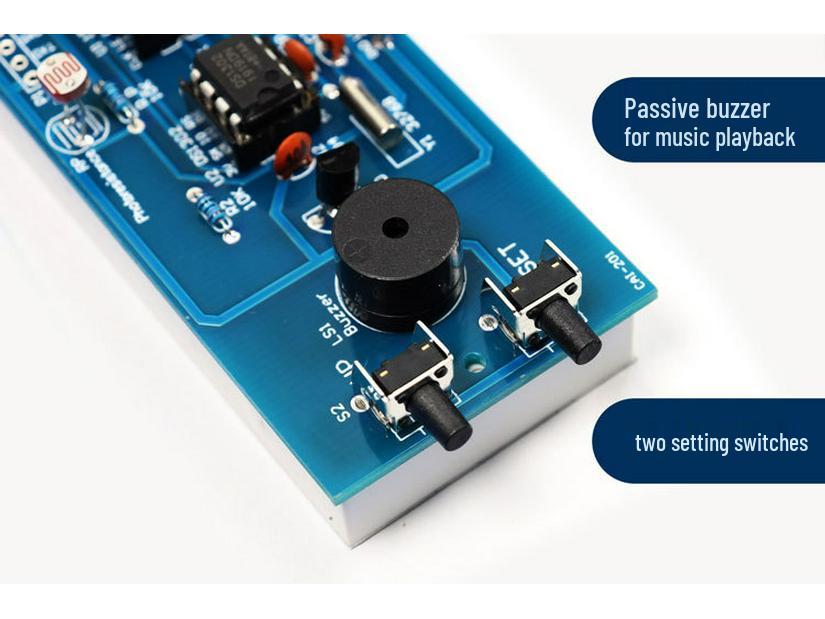 DIY Nixie-Röhren Siebenfarben-Uhr Bausatz: Elektronische Lötpraxis & Alarmzubehör
