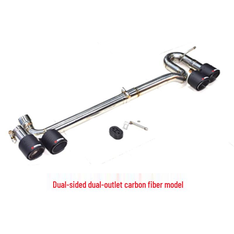 Volkswagen CC Lamando exhaust mods: dual, quad, stainless steel, carbon fiber, black tips.