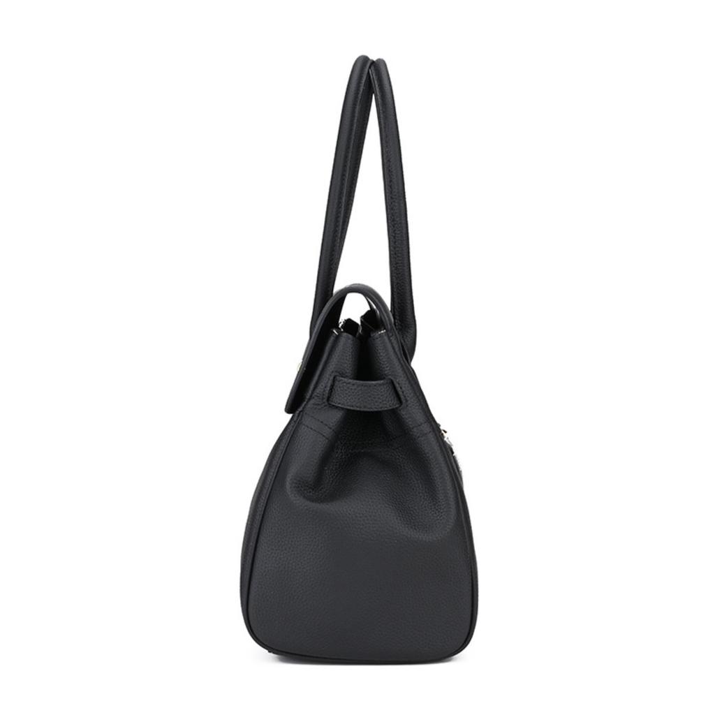 Women's bag leather high-end summer first-layer cowhide tote bag large-capacity commuting fashion shoulder bag portable soft leather bag