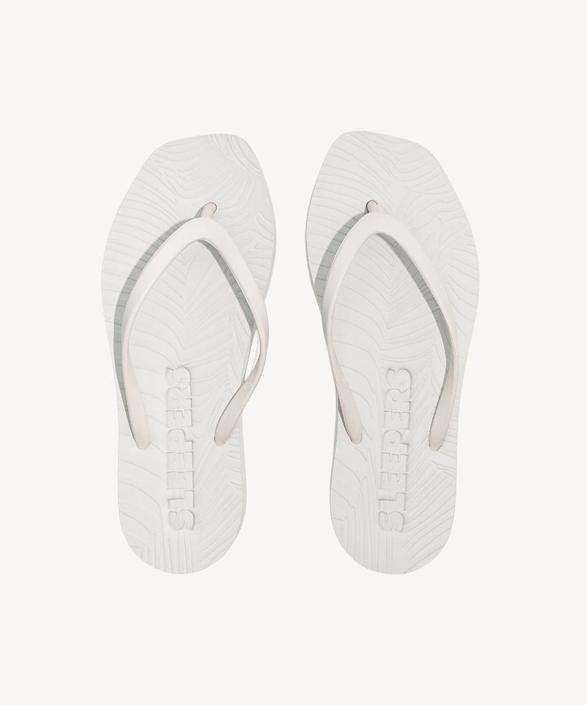 Sleepers Tapered Flip-Flops White