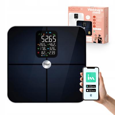 Balança de Banheiro Analítica 16 Parâmetros Apple Health, Google Fit, IF1321C