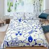Math Equations Duvet Cover Set Hourglass Purple Galaxy Comforter Cover Physics Formula Dorm Bedding Sets Science Geometry Axis