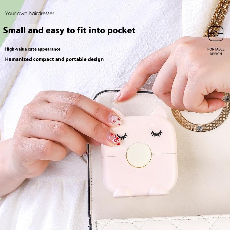 2 In 1 Baby Haircut And Hairdressing Comb Trim Bangs And Broken Hair Bangs Trimmer Manual Portable Children'S Adult Hair Clipper