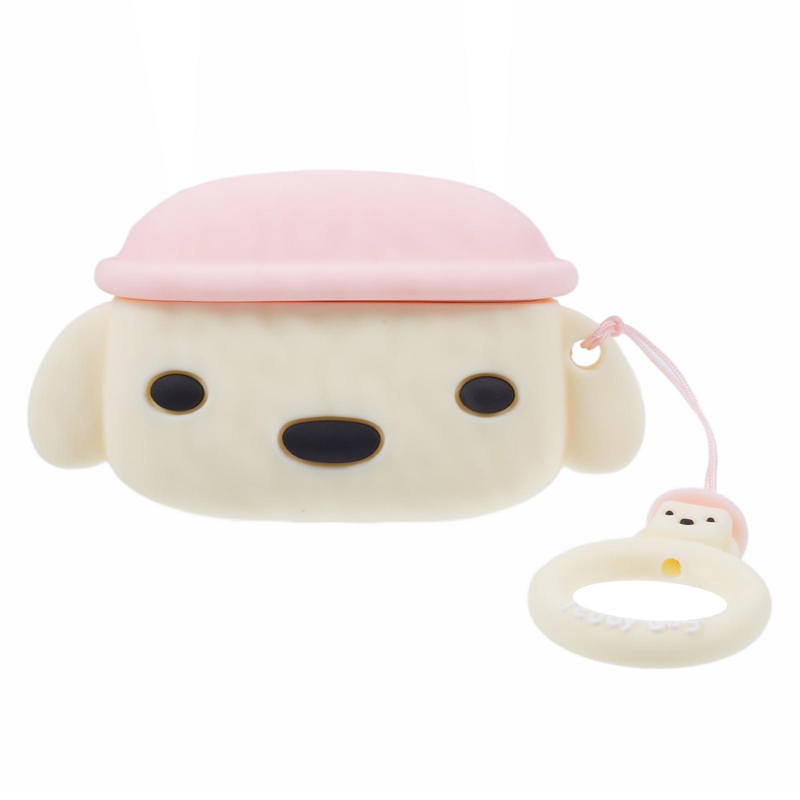 

For Apple AirPods Pro Bluetooth-compatible Earphones Silicone Cover Teddy Protective Case A