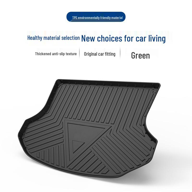 Hyundai KONA TPE 3D Waterproof Trunk Mat with High Edges