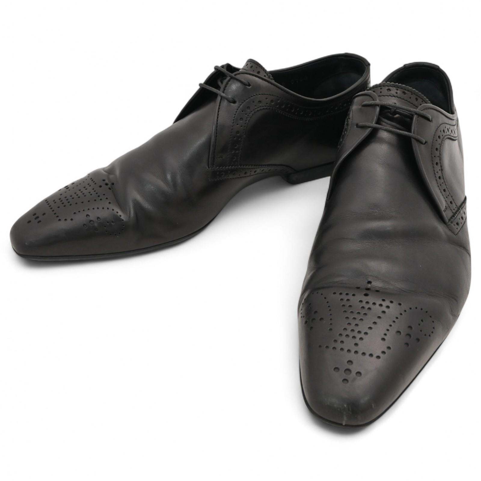 

Auth LOUIS VUITTON Medallion Dress Shoes Leather Size 8.5 lv4507ww