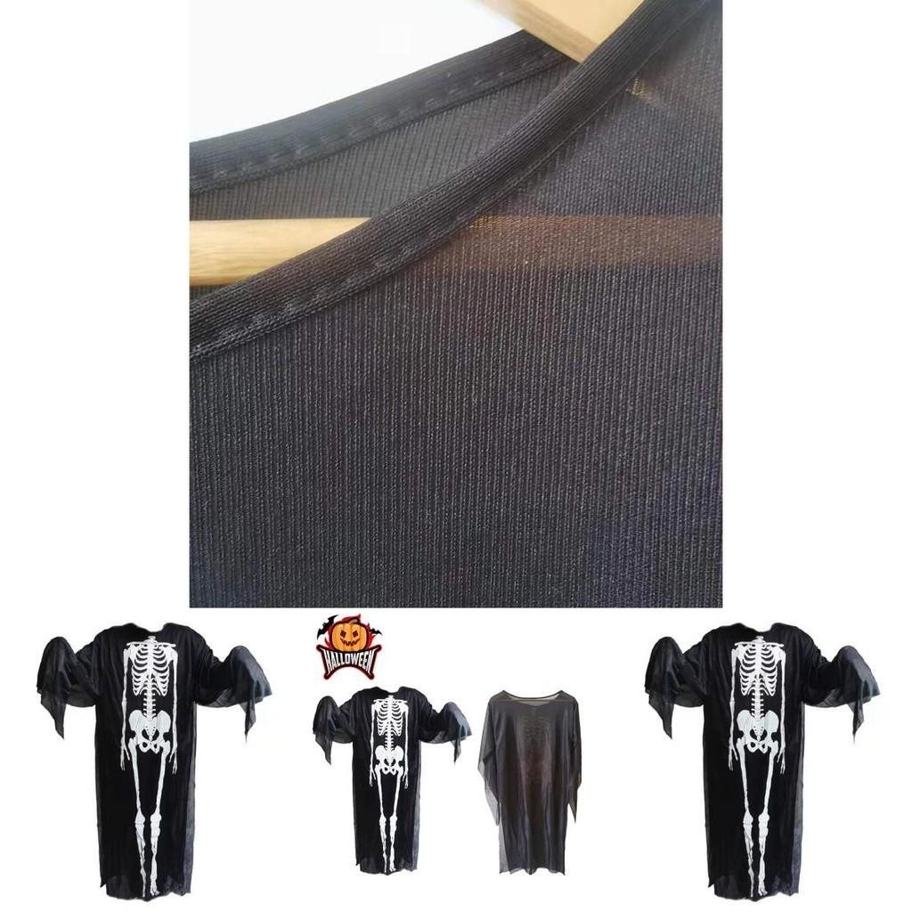 Halloween Skelet Spøgelse Kostume Cosplay Kostume Til Voksne Og Børn