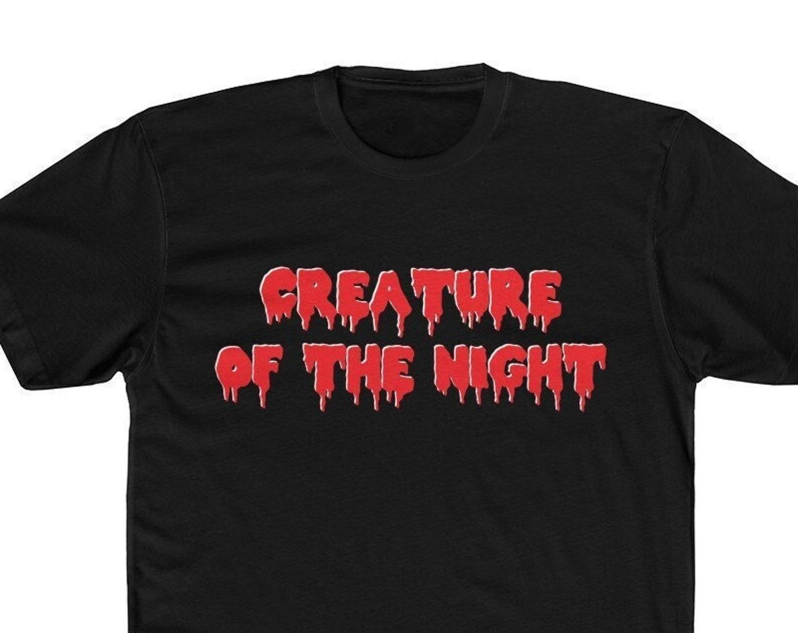 Creature of the Night T-shirt - funny horror comedy - Rocky Horror Picture Show Shirt L