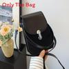 Minimalist Pu Square Crossbody Bag With Zipper Inner Pocket For Casual Day Out