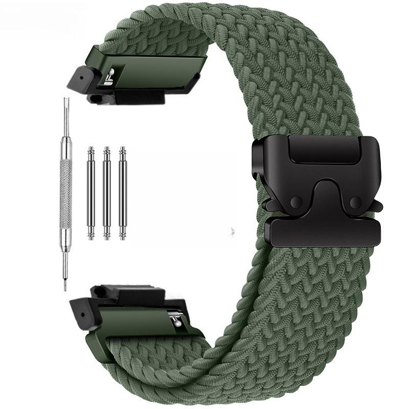 For Casio G-SHOCK GA100 110 120 GA2100 DW5600 GM110 GW5600 watchband 16mm nyoln woven watch strap magnetic buckle wristband