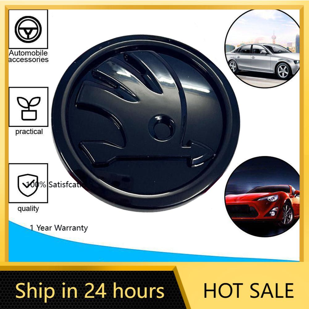 

Car Sticker 2025 Hot 2Pcs Front And Rear Trunk Emblem Badge 32D853621A 90MM+90MM Emblem Logo for Skoda Superb Octavia