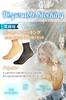 Disposable box of 100 pairs commercial socks thin one size fits all [AZure] stockings, (200 pieces), use, type, try-on, socks, (black)