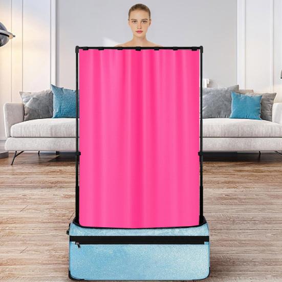 Privacy Curtain Solid Color Easy To Install Multipurpose Dance Bag Curtain Dancer Backstage Privacy Changing Screen