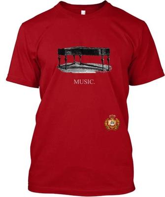 Klassisches Klavier T-Shirt Hergestellt in den USA Größe S bis 5XL