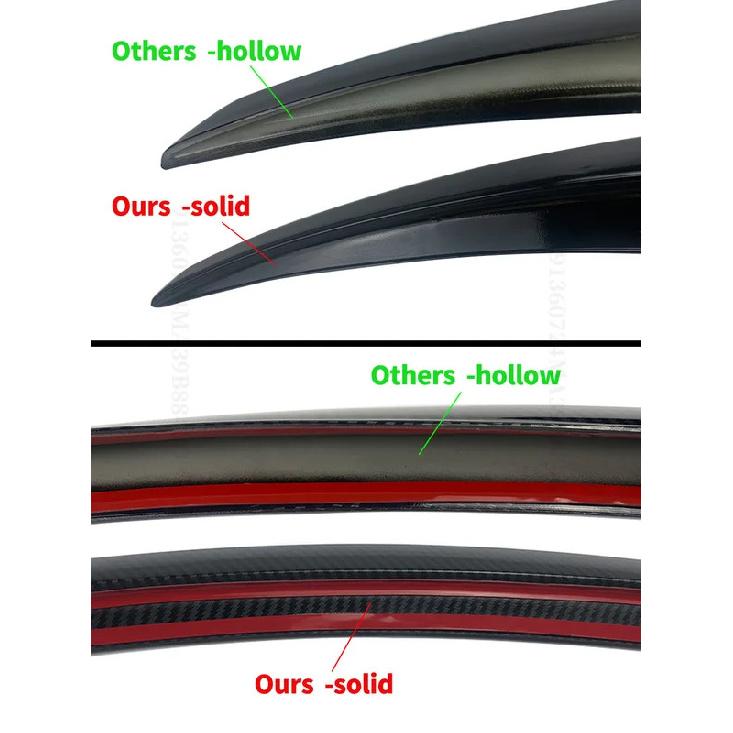 Heckklappenspoiler Flügel Heck Für Tesla Model 3 Y 2016- Original Fabrik High-Performance Styling Lufthutze Tuning Zubehör