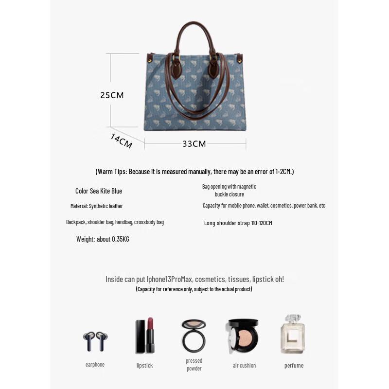 MARK FAIRWHALE Retro Fashion Tote Bag