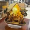 Enfeite Lembrancinhas Escola Dominical Coleção de Estatuetas Religiosas| Peça de Exibição | Estatueta de Decoração para Casa | Estátua Decorativa