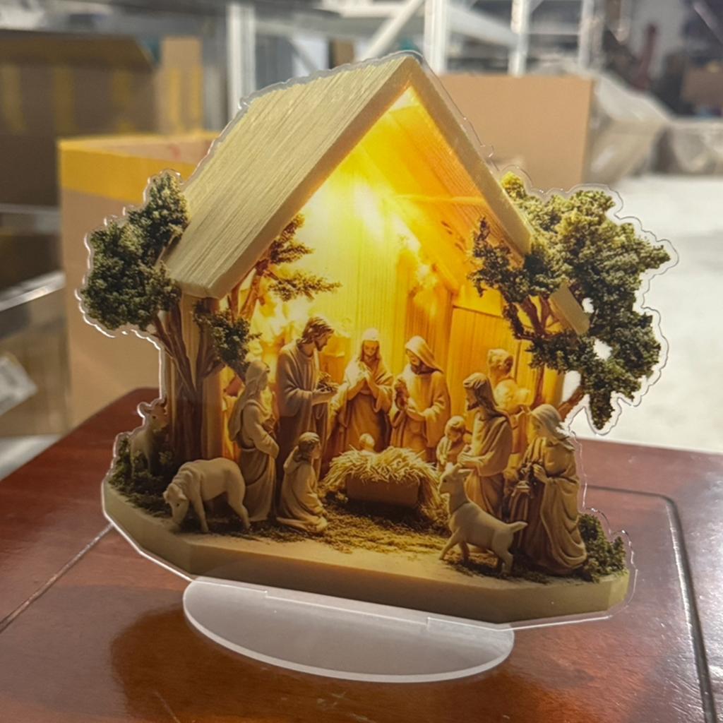 Enfeite Lembrancinhas Escola Dominical Coleção de Estatuetas Religiosas| Peça de Exibição | Estatueta de Decoração para Casa | Estátua Decorativa