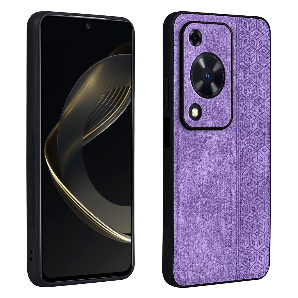 AZNS For Huawei Enjoy 70 4G/nova Y72 4G Case Imprinted PU Leather+TPU Protective Phone Cover