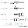 FosPower of 24 12 High Quality Solderless Banana Plug Connector Connection Type 24k Gold Plated Metal Banana Plug Speaker Cable Speaker Wire for Wall