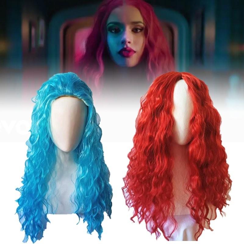 Stunning 2024 Descendants 4 Vampire Heir Long Wavy Wig For Cosplay With High Temperature Fiber