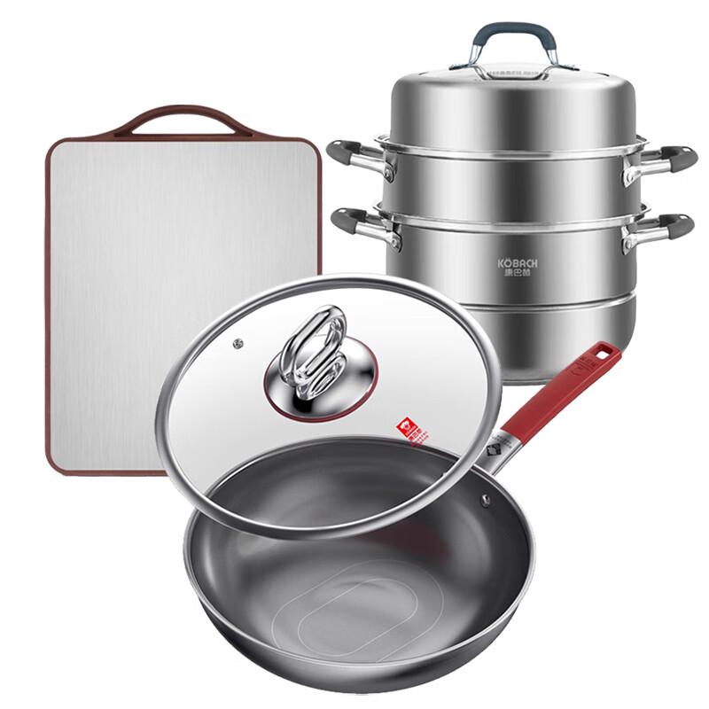 Kumbach 3rd Gen 3-Piece Non-Stick Cookware Set