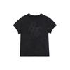 Nike Sportswear Logo Round Neck Pullover Micro-Cut Short Sleeve T-Shirt Women Tops Black HQ6038010