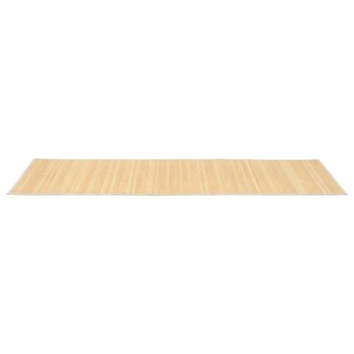 VidaXL Bamboo Rug 80 X 200 Cm Natural