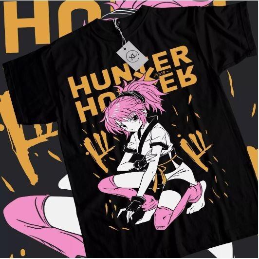 Machi Komachine T-Shirt Hunter X Hunter Hisoka Gon Killua Black Shirt All Size
