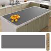 Silicone Mat Cooking Surface Protection 20060cm Extra Large Size Thickness 1.3mm Heat Resistant -40 220C Waterproof Stain Non-slip Insulation Scratch