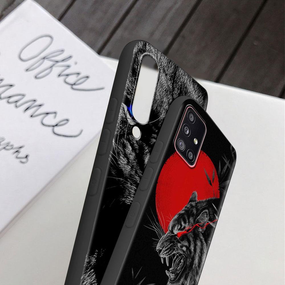 Etui na Samsunga Galaxy A52 A12 A51 A32 A21s A71 A53 A13 A32 A72 A31 A33 A22 A03 A41 Pokrowiec na telefon Lew Wilk