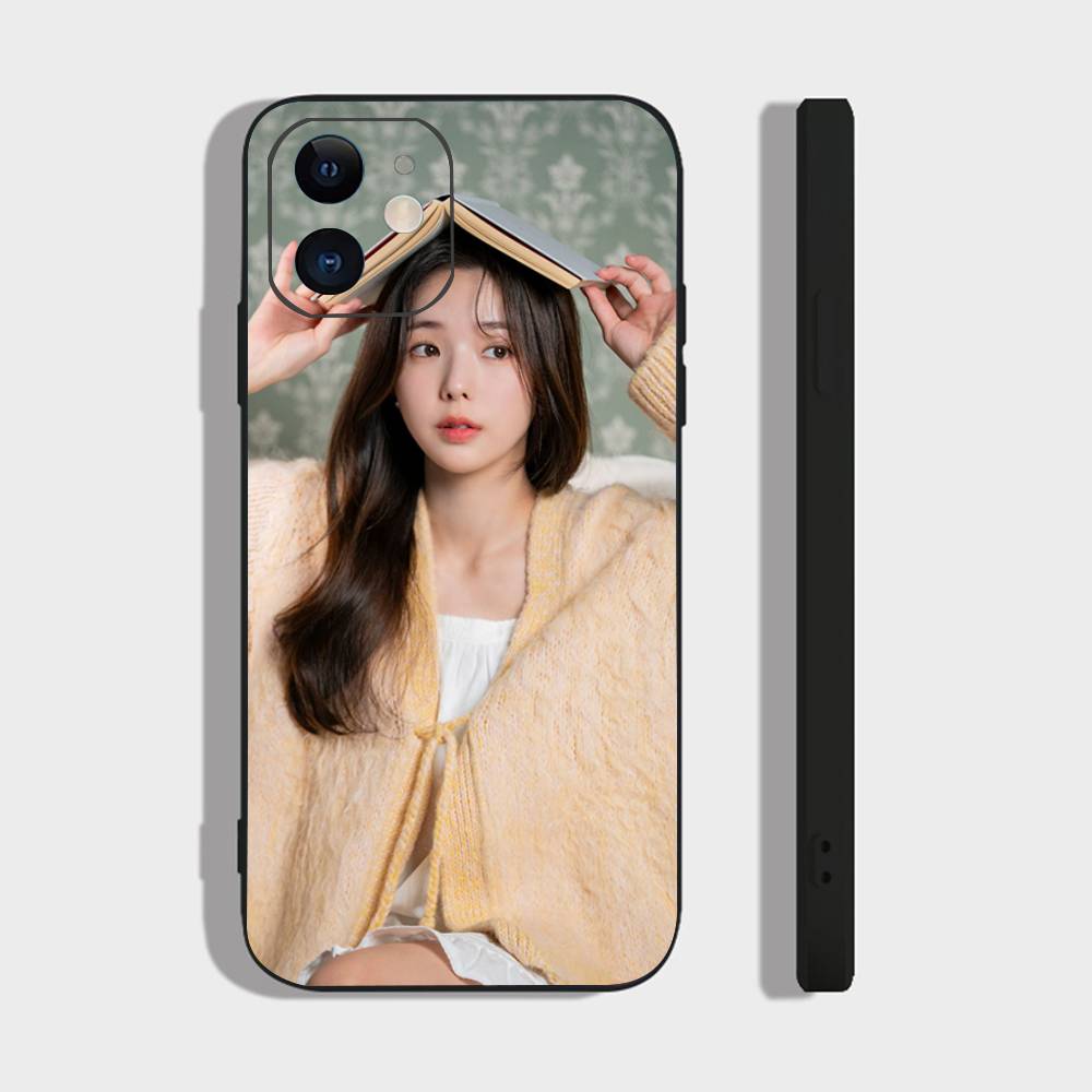 Korean Celebrity S-SOOBIN CHAE Phone Case For IPhone 17 Air 16 15 14 13 Pro Max 11 12 Black Silicone Cover