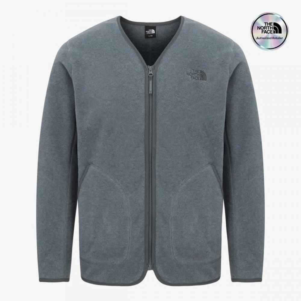 The North Face Men S Akampo Cardigan Nj4fr52c Blue Gray BLUE GRAY/085