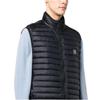 STONE ISLAND Vests Men's Marine Blue Stand Collar Moderate Other 7815G0224-V0020