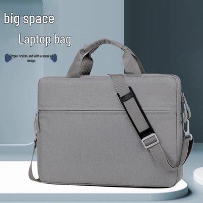 Stylish Minimalist 16-Inch Laptop Handbag: Shockproof, Large Capacity, Suitcase-Compatible
