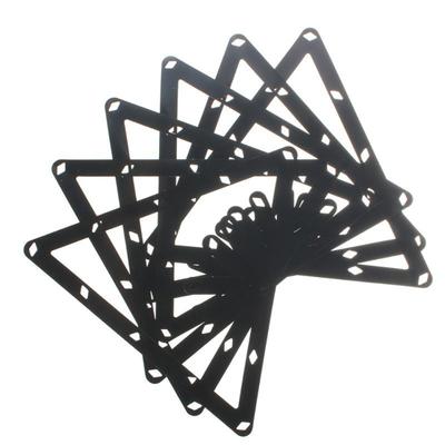 6 Stück 8 9 10 Ball Magic Invisible Rack Blatt Positionierung Billard Pool Queue