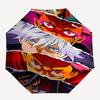 1pc Jujutsu Kaisen Characters Auto-Folding Umbrella Portable 3-Fold Design with Iron Frame, Perfect for Fans, Travelers, Daily Use, and Gifts.M055