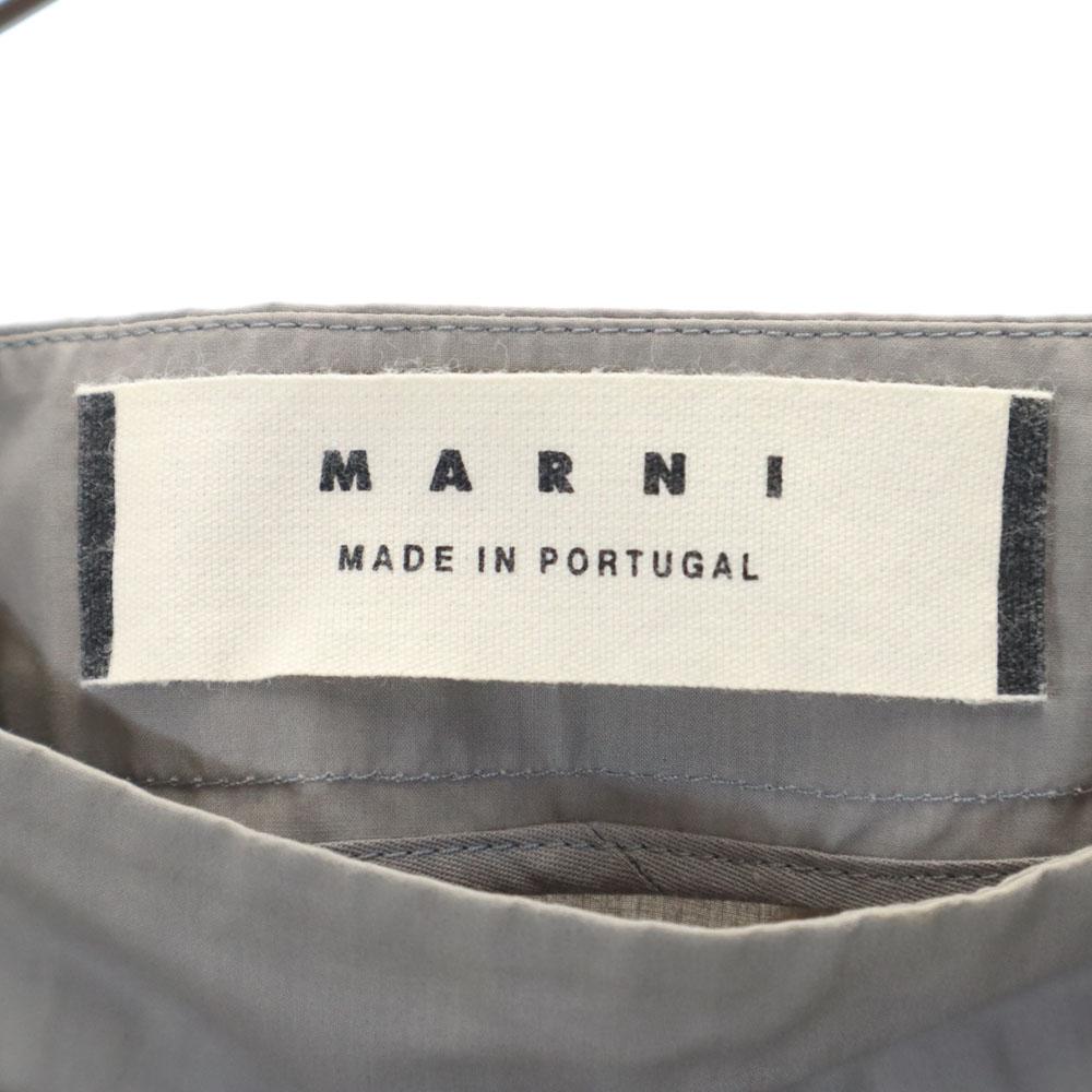 Marni Made In Portugal Midi Length Tight Skirt 38 Gray Women Used