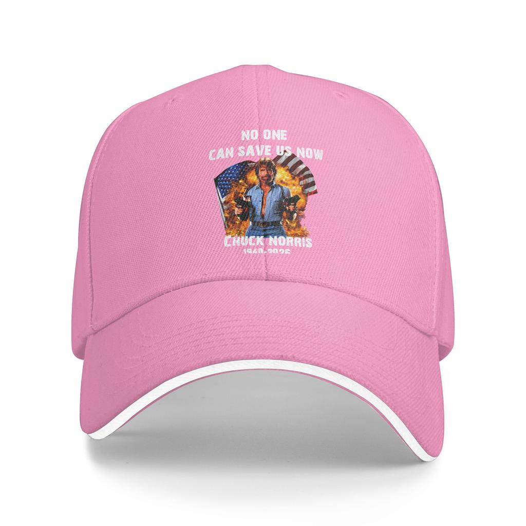NO ONE CAN SAVE US NOW! Chuck Norris Baseball Caps Fashion Sandwich Cap Unisex Breathable Dad Hat Sport