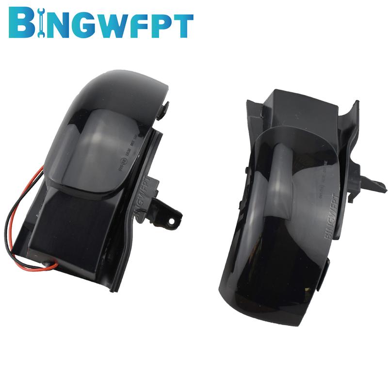 Left+Right For VW Touran 1T1 1T2 2003-2009 LED Turn Signal Light Dynamic Blinker Side Lamp Pair Arrow Mirror Indicator
